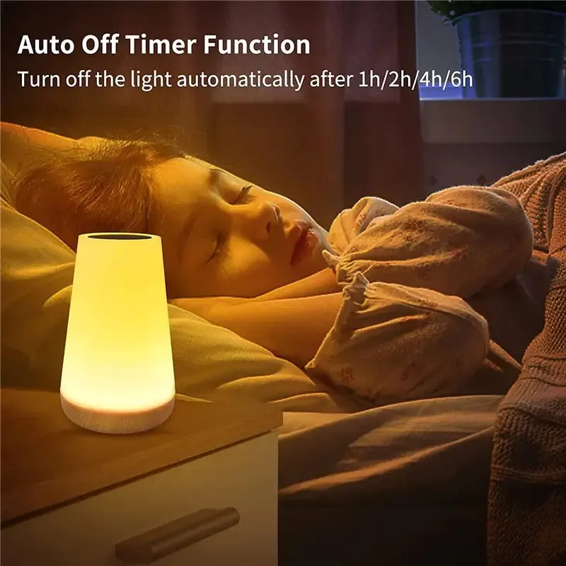 13 Color Changing Night Light Lamp - Portable LED Mood Light