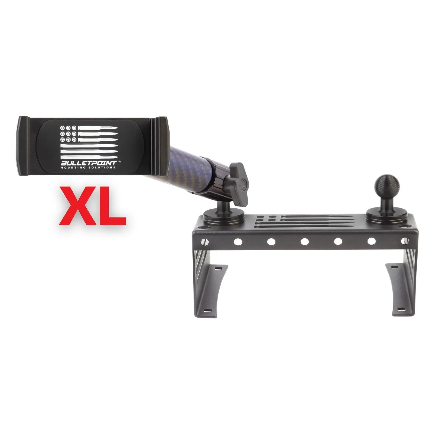 2022 Ford F250/F350/450 Super Duty (Tremor Off-Road   SYNC 4) Universal Dual 20mm Ball Dash Phone Mount