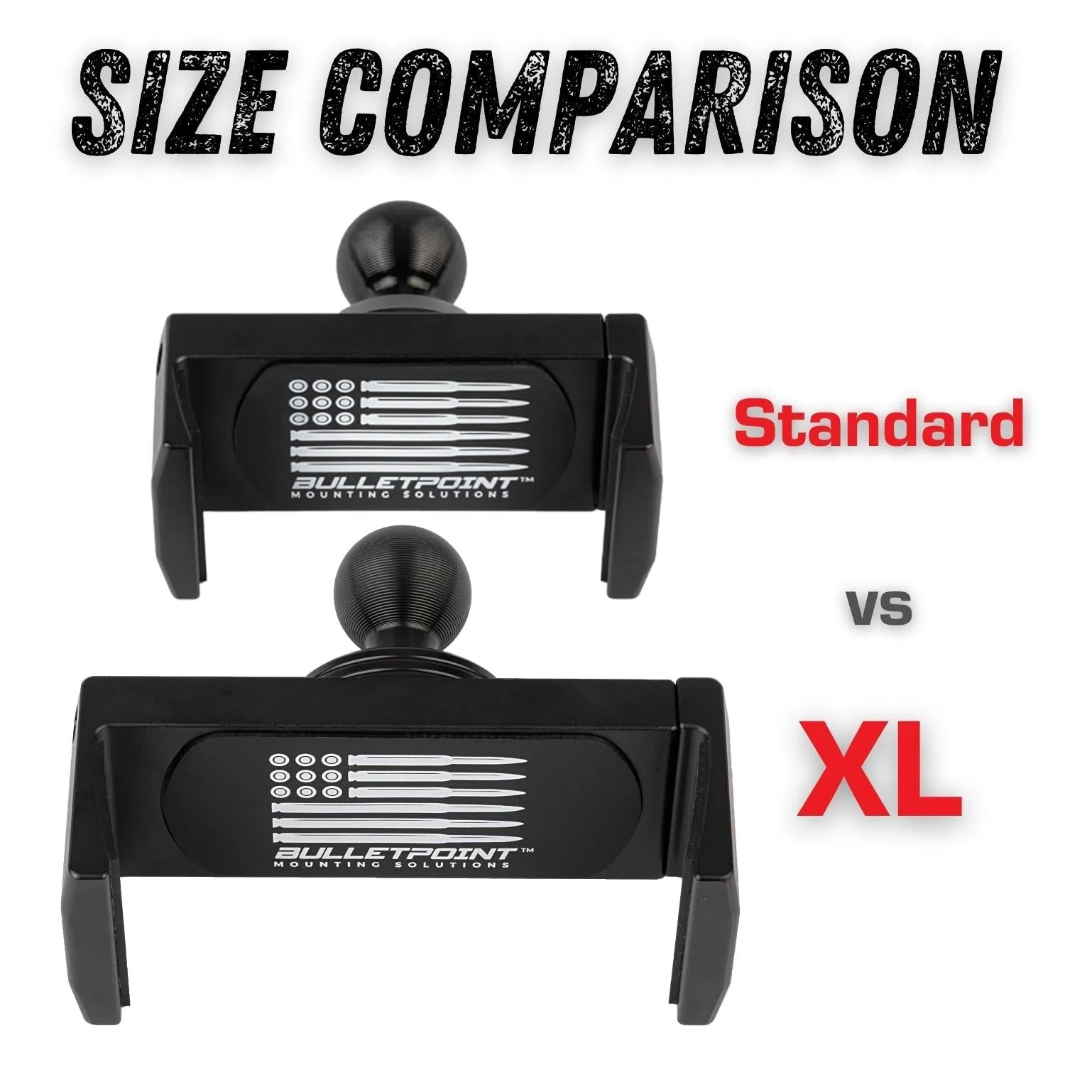 2022 Ford F250/F350/450 Super Duty (Tremor Off-Road   SYNC 4) Universal Dual 20mm Ball Dash Phone Mount