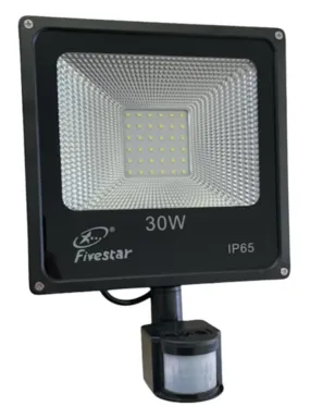 30W SMD LED Motion Sensor Flood Light - Fivestar