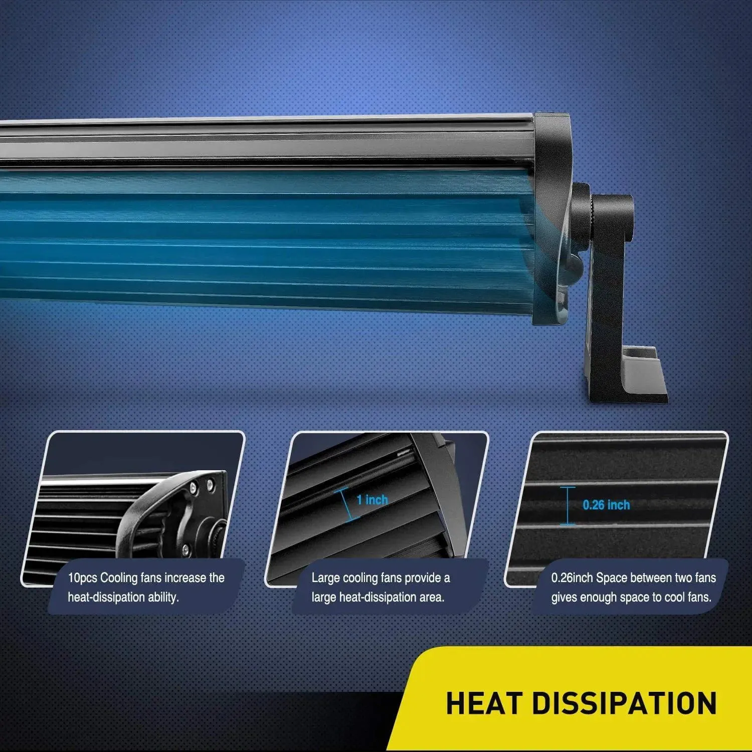 32 Inch 180W 11675LM Double Row Black Curved Spot Flood LED Light Bar | 16AWG Wire 5Pin Switch