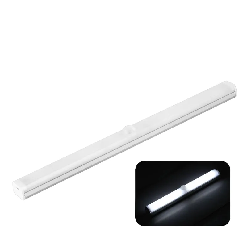32CM Rechargeable Motion Sensor Night Light Cabinet Light-White