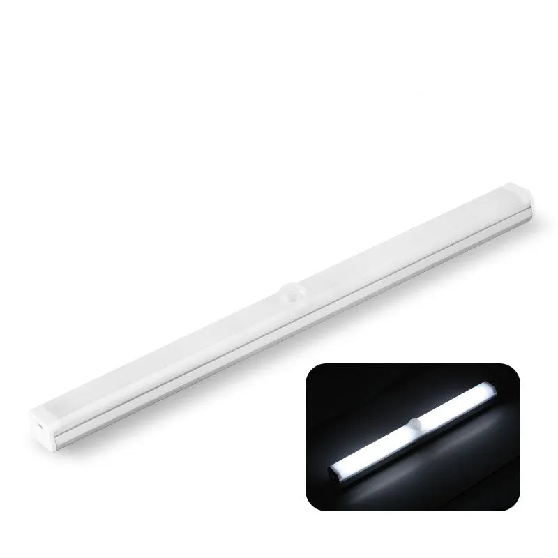 32CM Rechargeable Motion Sensor Night Light Cabinet Light-White