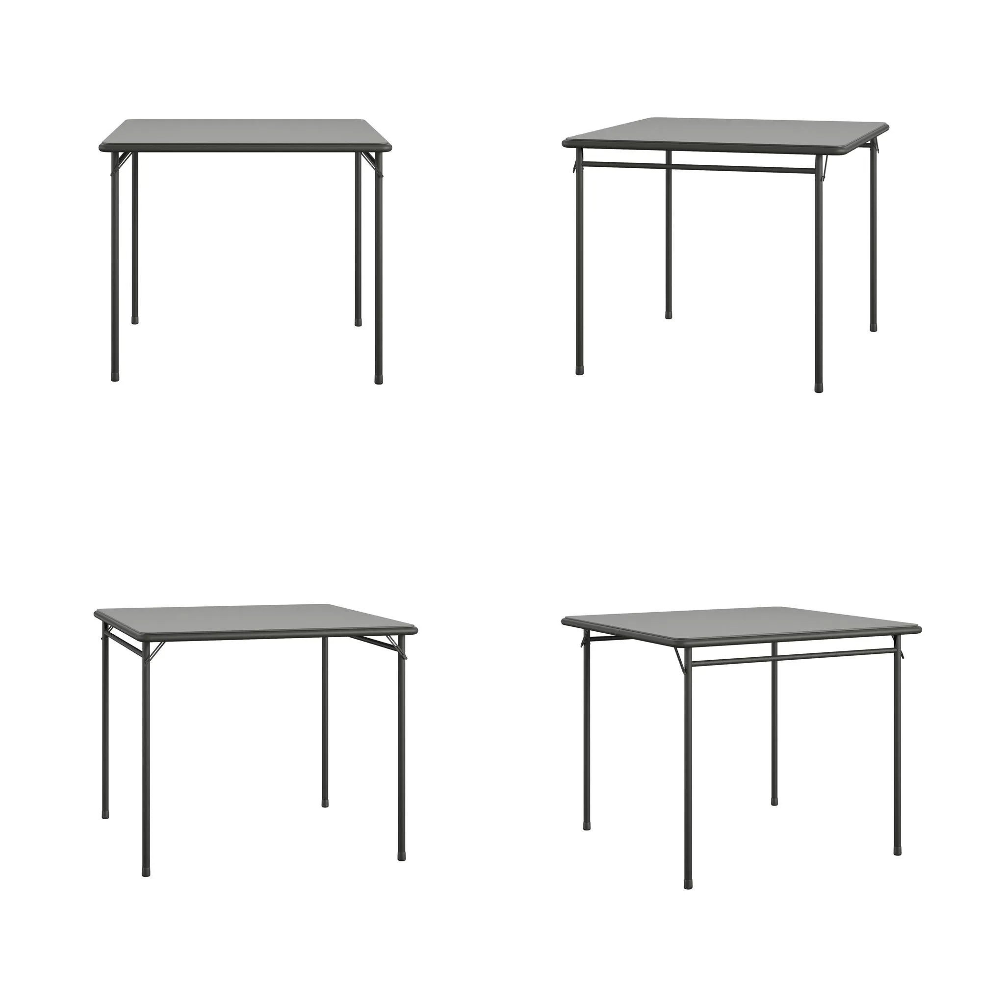 34" Vinyl Top Folding Table