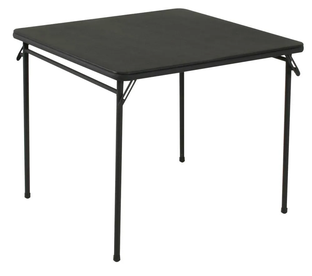 34" Vinyl Top Folding Table