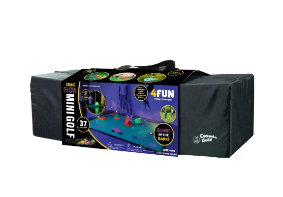 4 FUN Deluxe Cosmic Glow Mini Golf