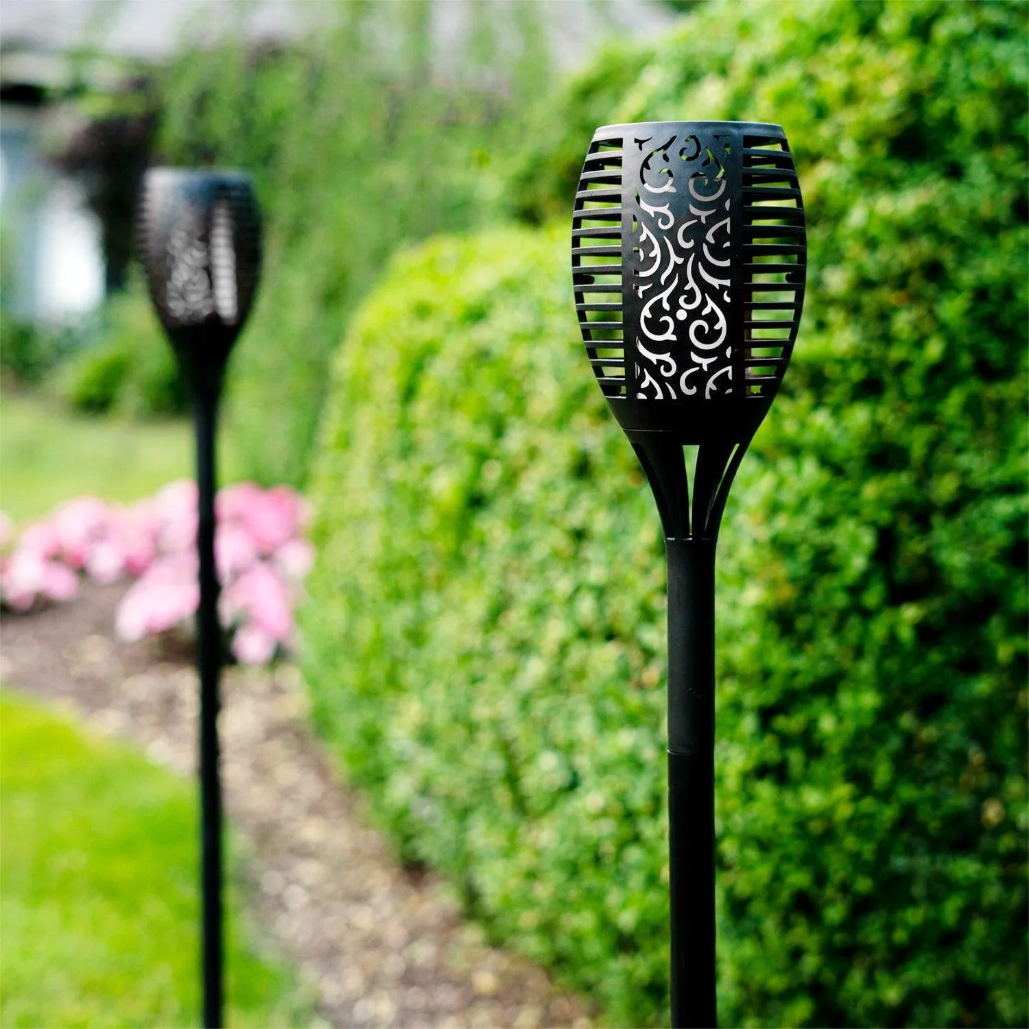 66 LED RGB Solar Mashaal Light