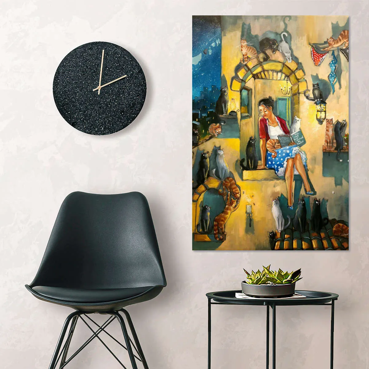 A Crazy Cat Lady Wall Art
