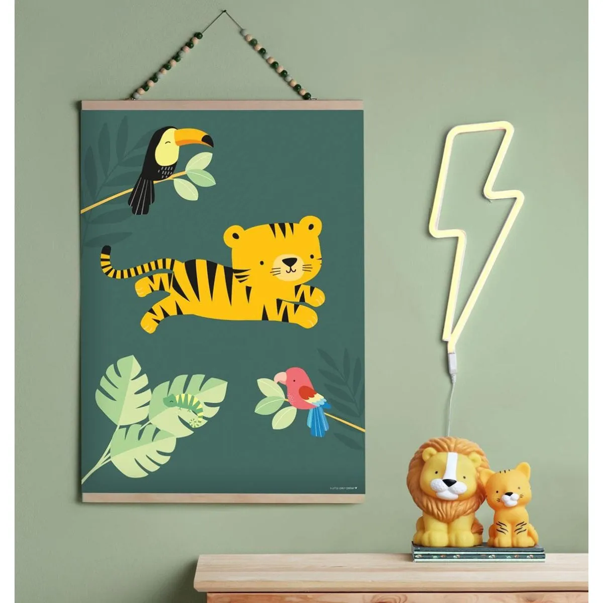 A Little Lovely Company Little Light Tiger