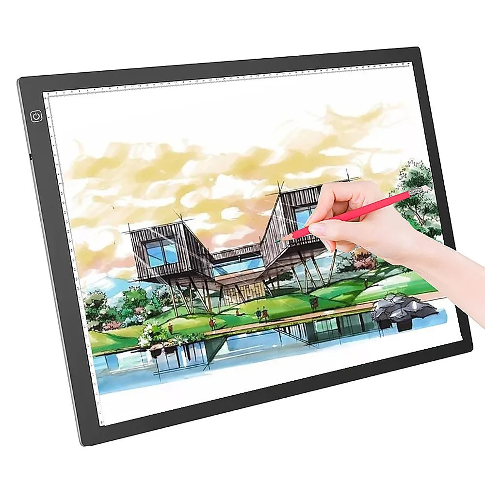 Adjustable Brightness A2 LED Light Box Tracing Board 3-Levels