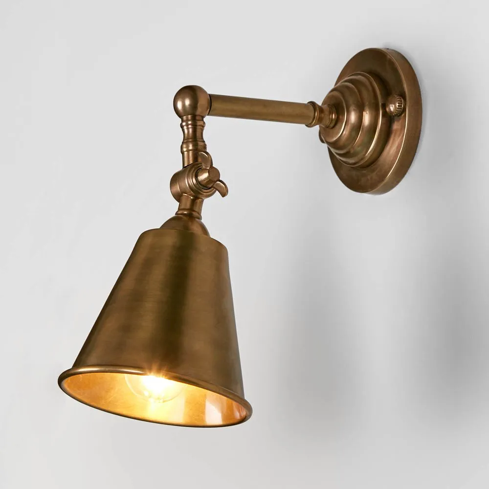 Adjustable Industrial Style Spotlight | Assorted Finishes