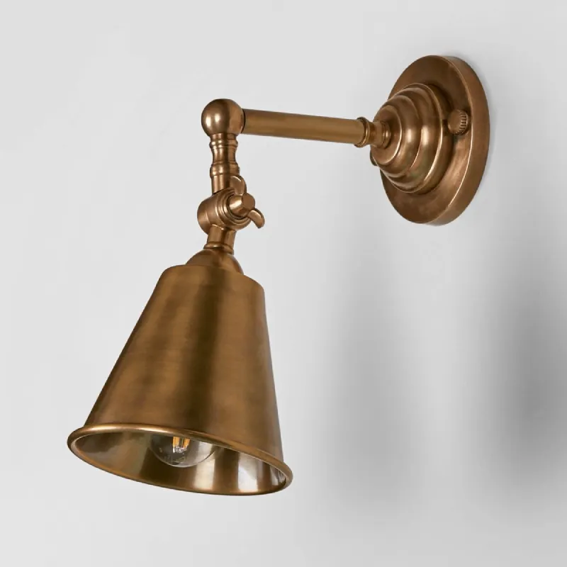 Adjustable Industrial Style Spotlight | Assorted Finishes