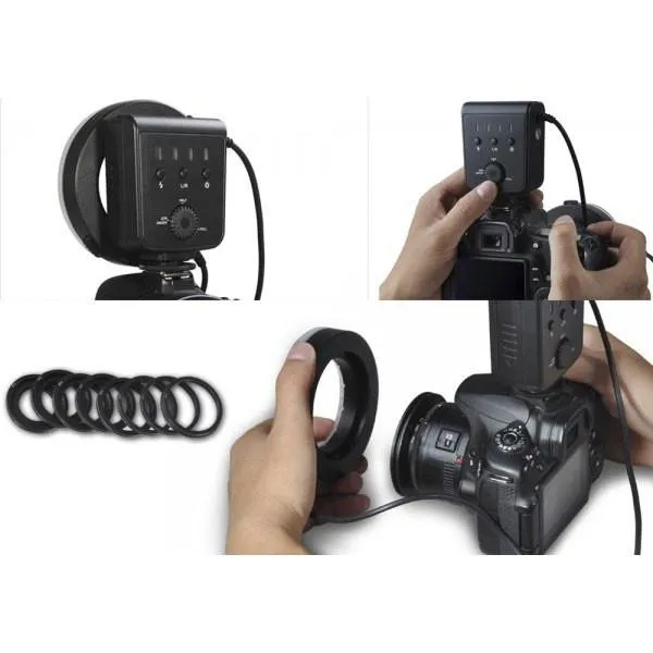 Aputure Amaran Halo AHL-HC100 Canon LED Macro Ring Flash Light