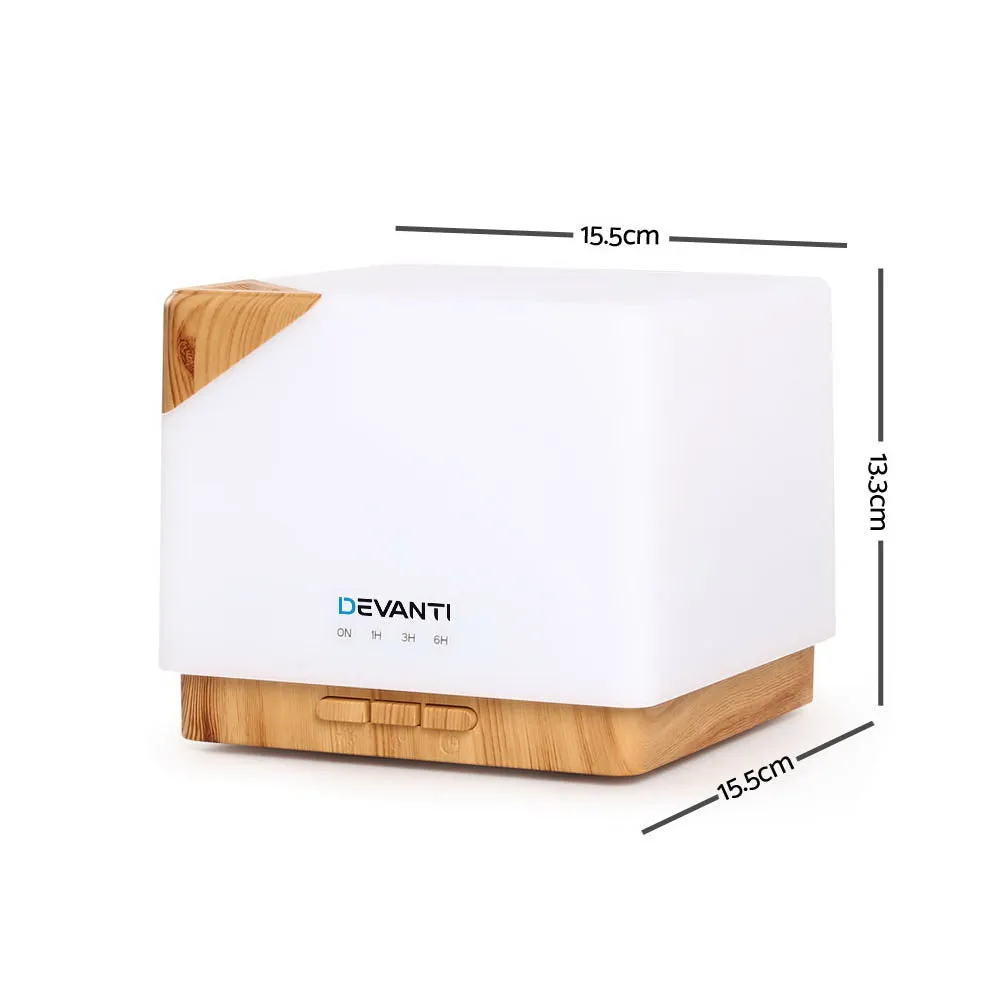 Aroma Diffuser Air Humidifier Night Light 600ml