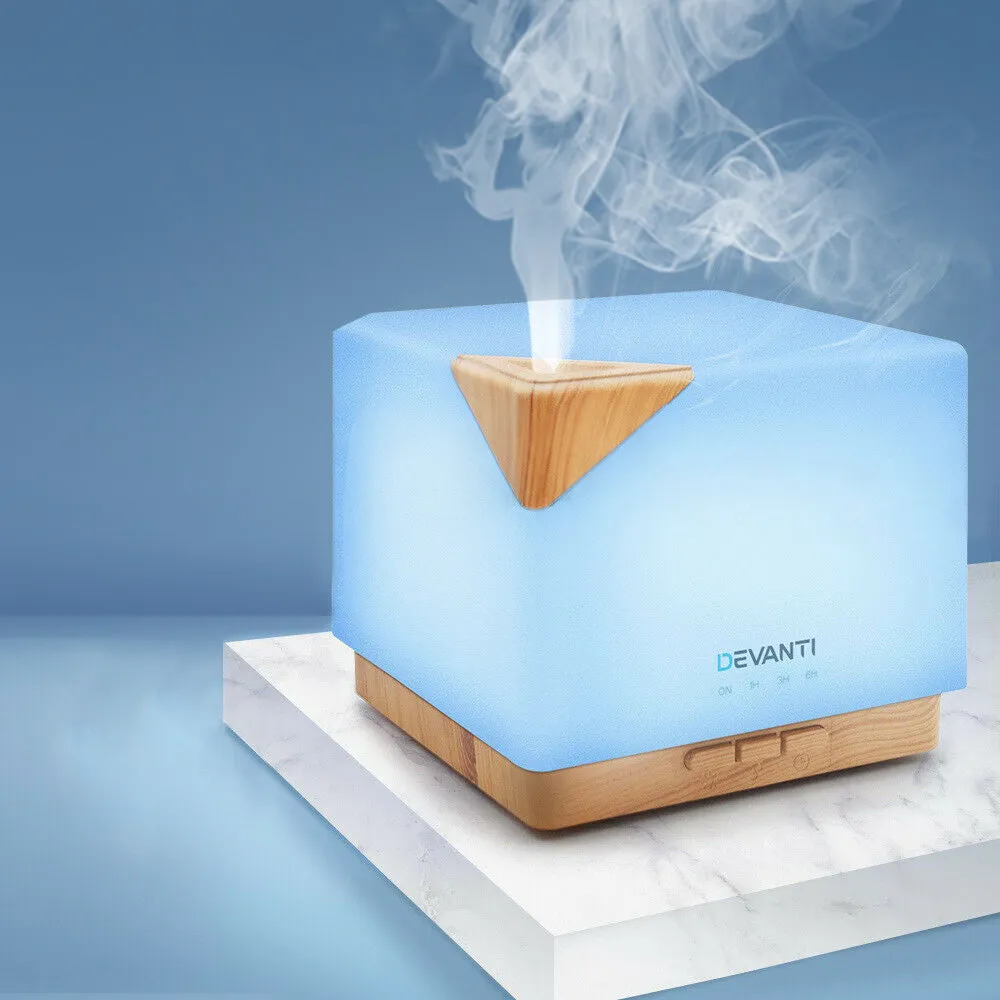 Aroma Diffuser Air Humidifier Night Light 600ml