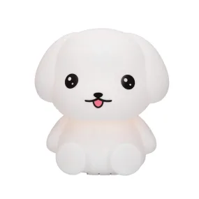 Around the Crib Lumi'noizies - Nelly the Puppy - Interactive Bluetooth Music Lamp for Nursery & Home