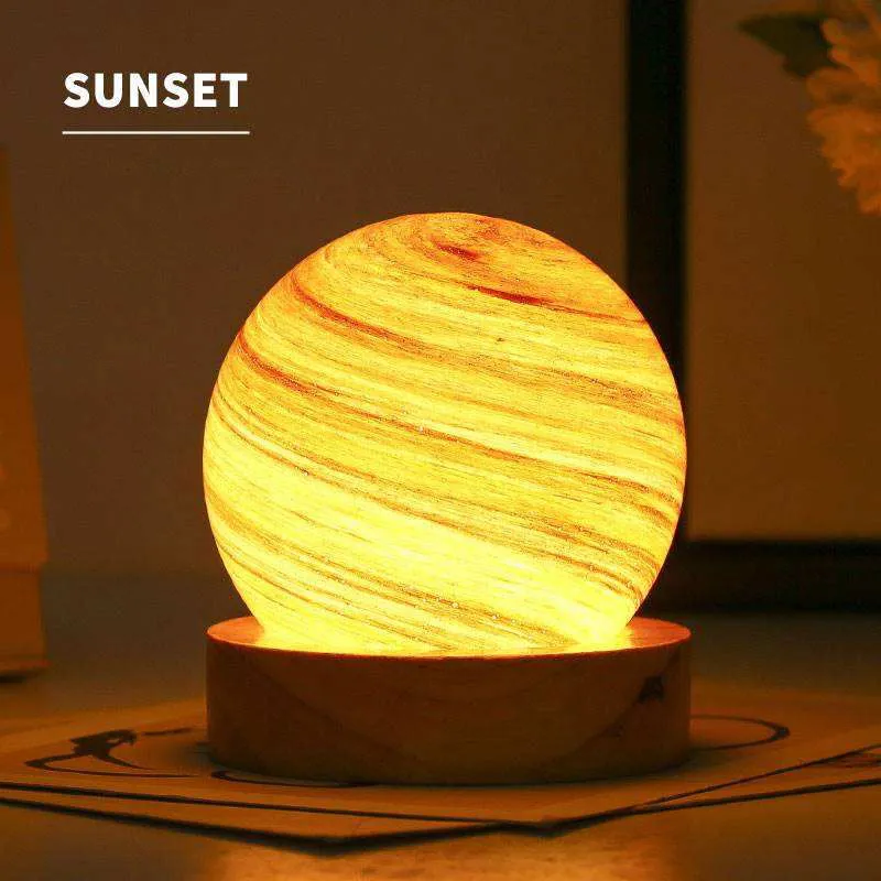 Aurora Galaxy Night Lamp