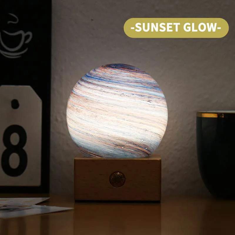 Aurora Galaxy Night Lamp