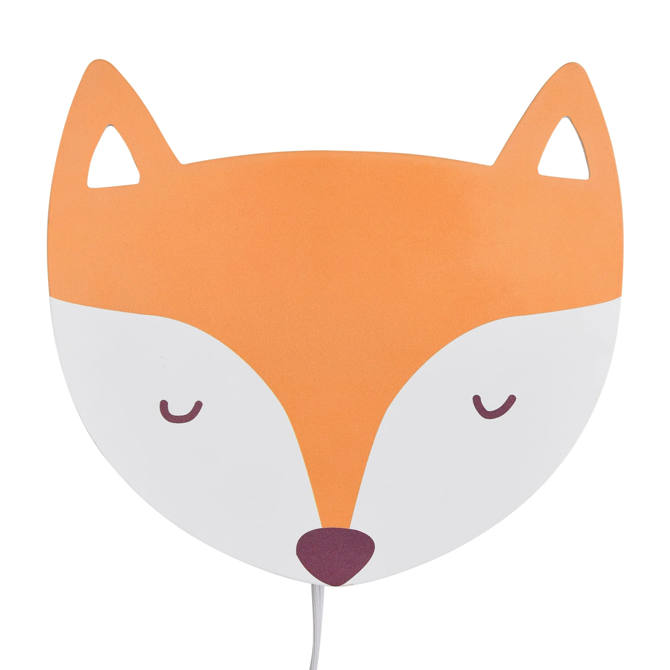 Baby Night Light - Portable Bedside Fox-Themed Lamp For Kids - Soft