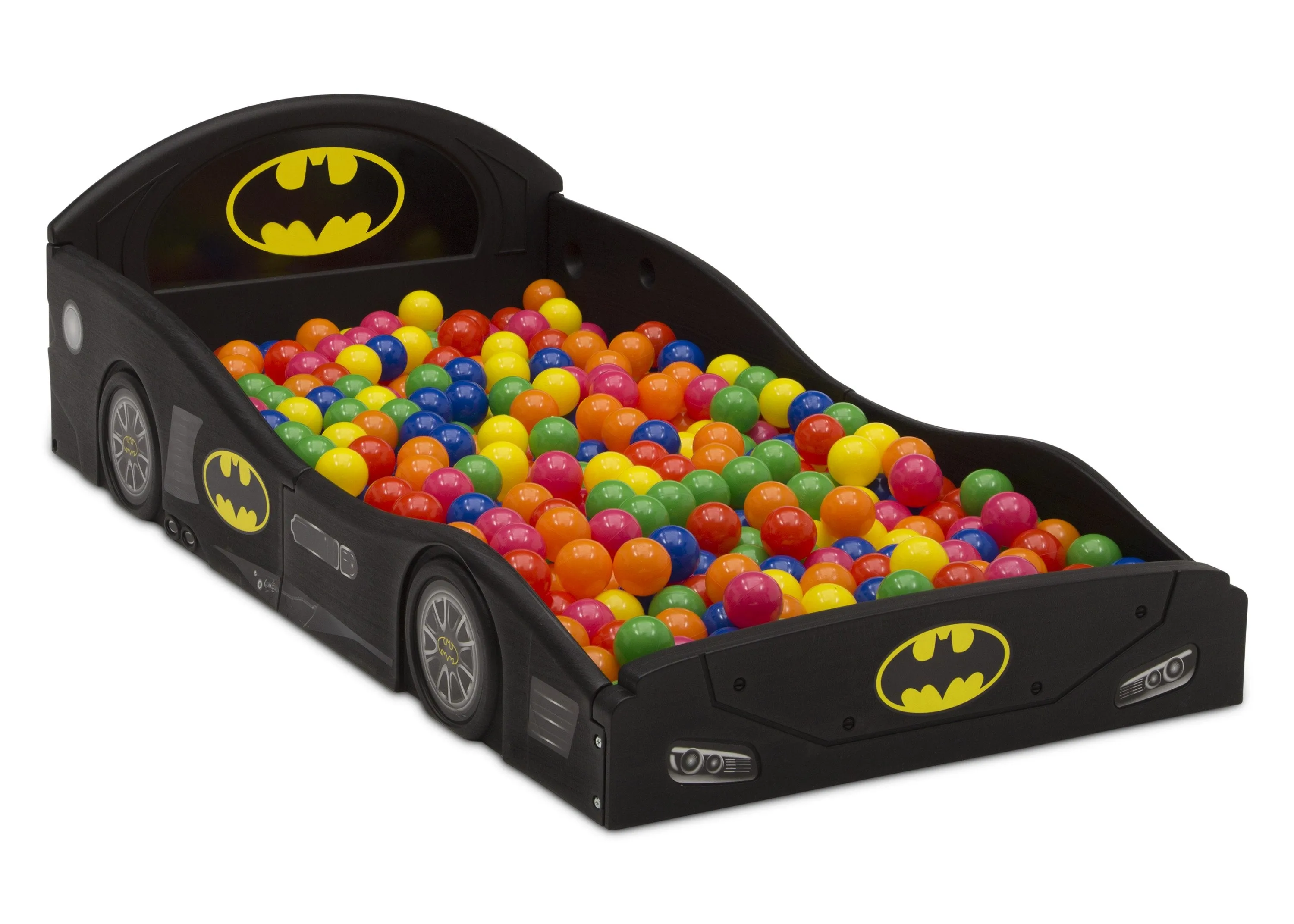 Batman Batmobile Plastic Sleep and Play Toddler Bed