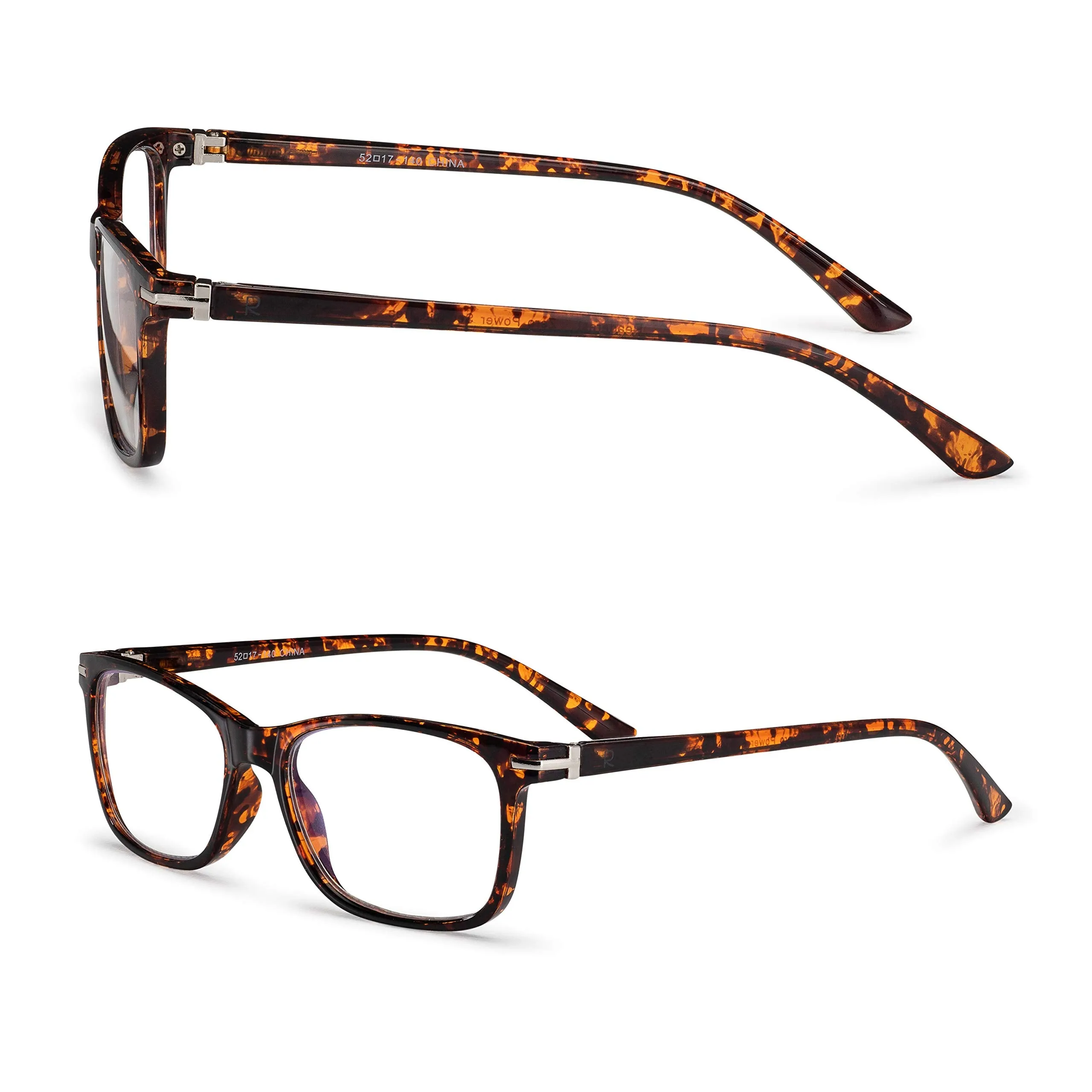 Blue-Light-Blocking-Reading-Glasses-Tortoise-1-00-Magnification-Computer-Glasses
