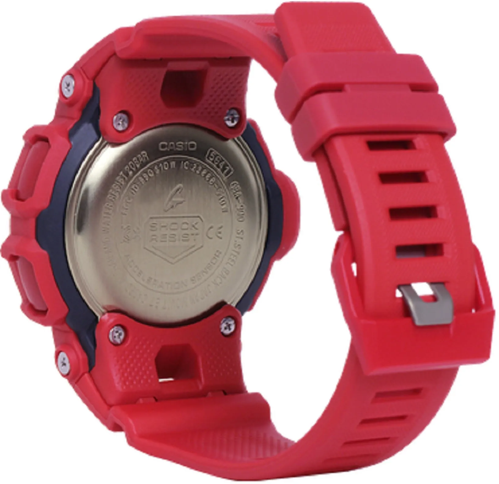 Casio G-shock GBA-900RD-4A Bluetooth Digital Analog Rubber Strap Watch For Men