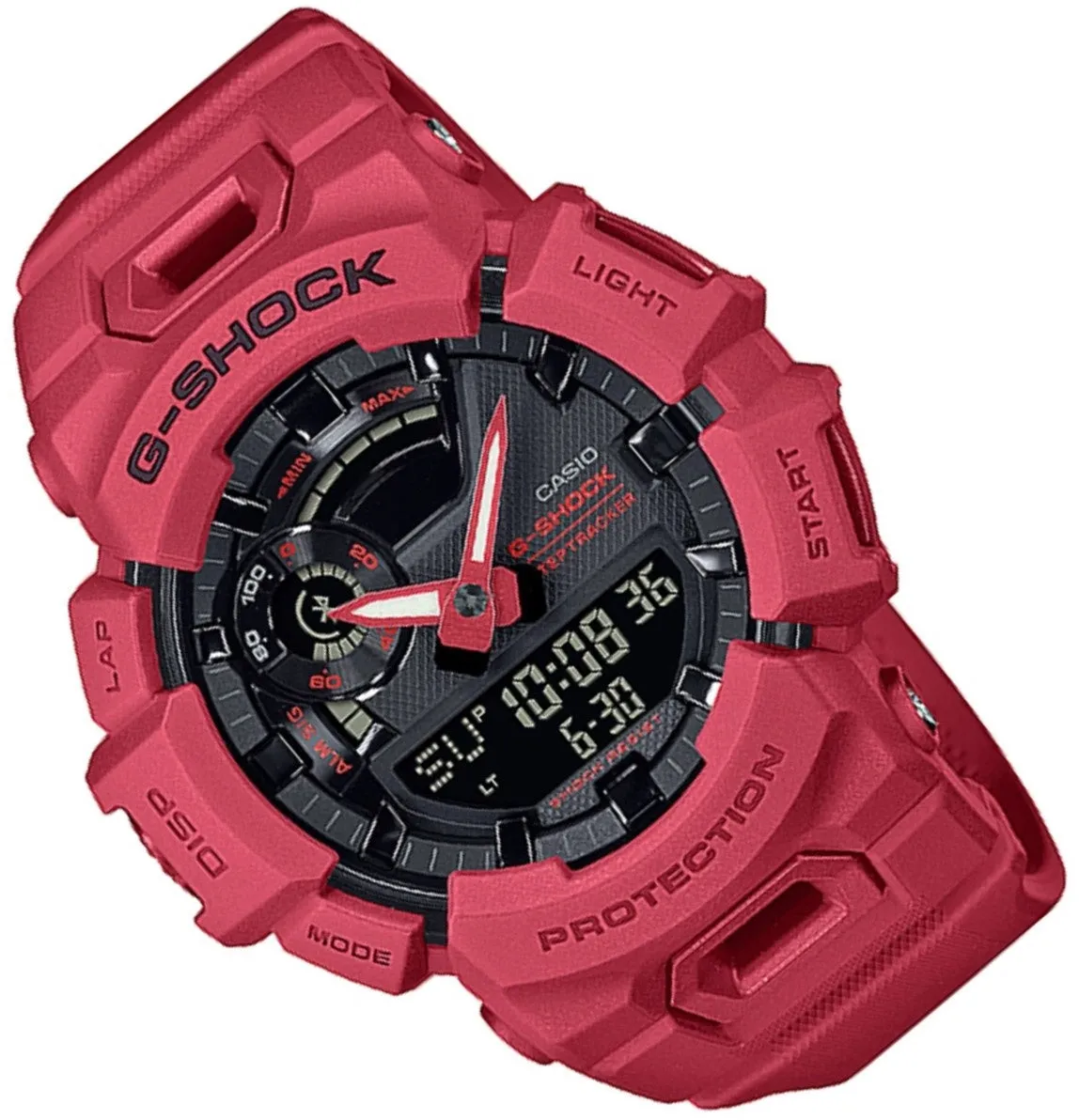 Casio G-shock GBA-900RD-4A Bluetooth Digital Analog Rubber Strap Watch For Men