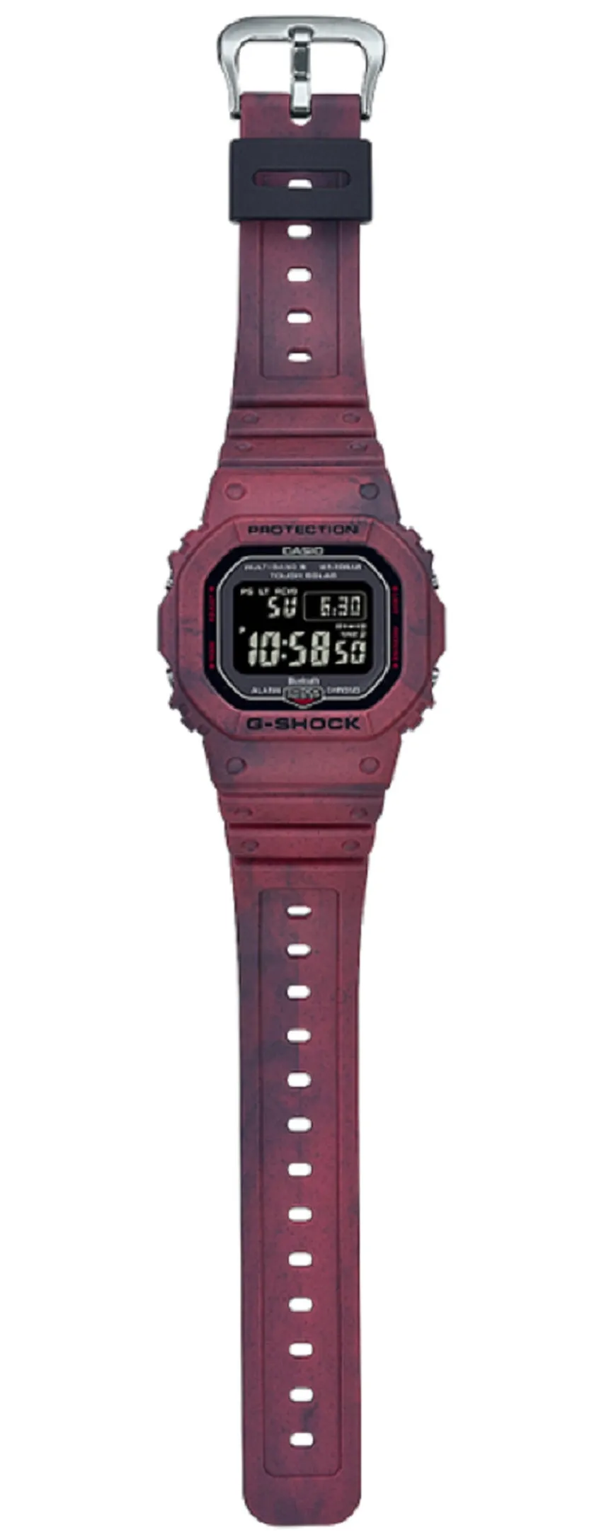 Casio G-shock GW-B5600SL-4DR Bluetooth Solar Digital Rubber Strap Watch