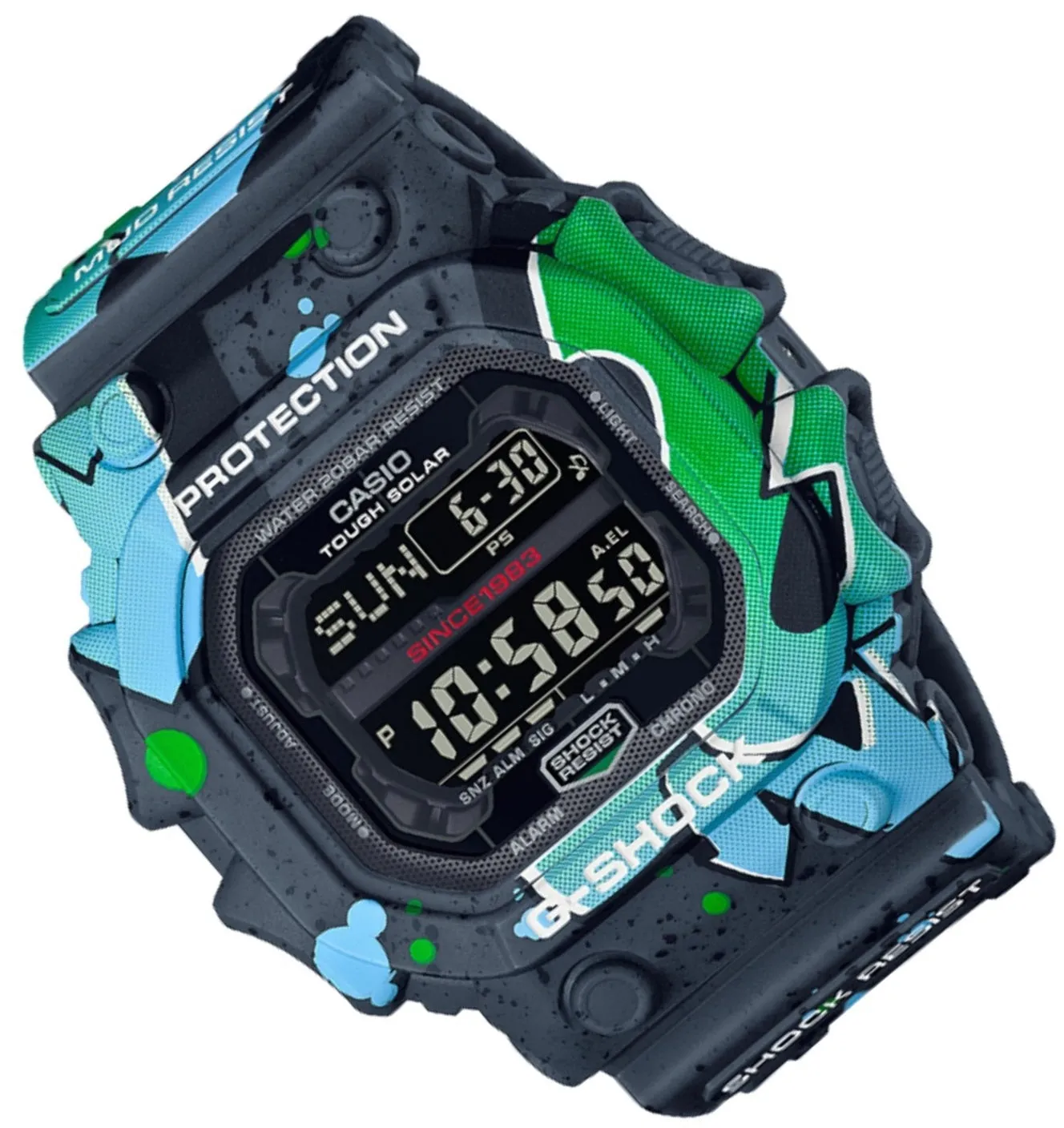 Casio G-shock GX-56SS-1DR Digital Rubber Strap Watch For Men