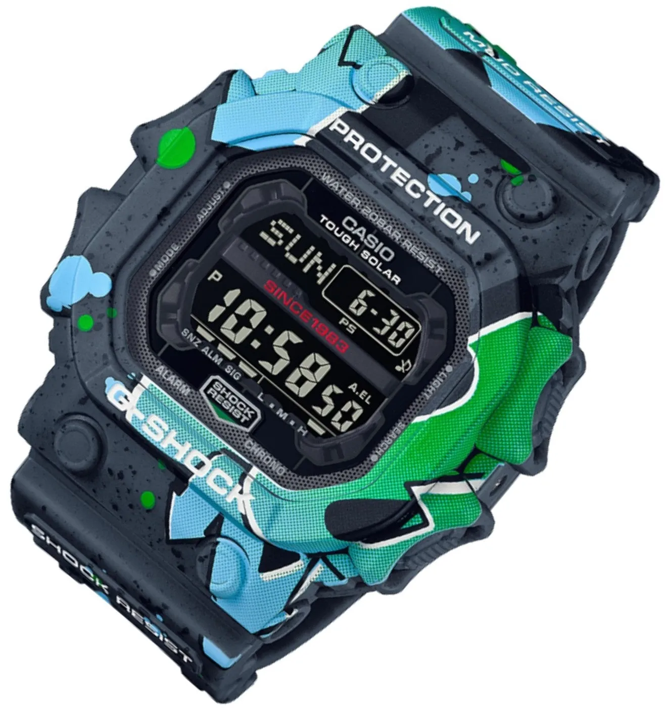 Casio G-shock GX-56SS-1DR Digital Rubber Strap Watch For Men