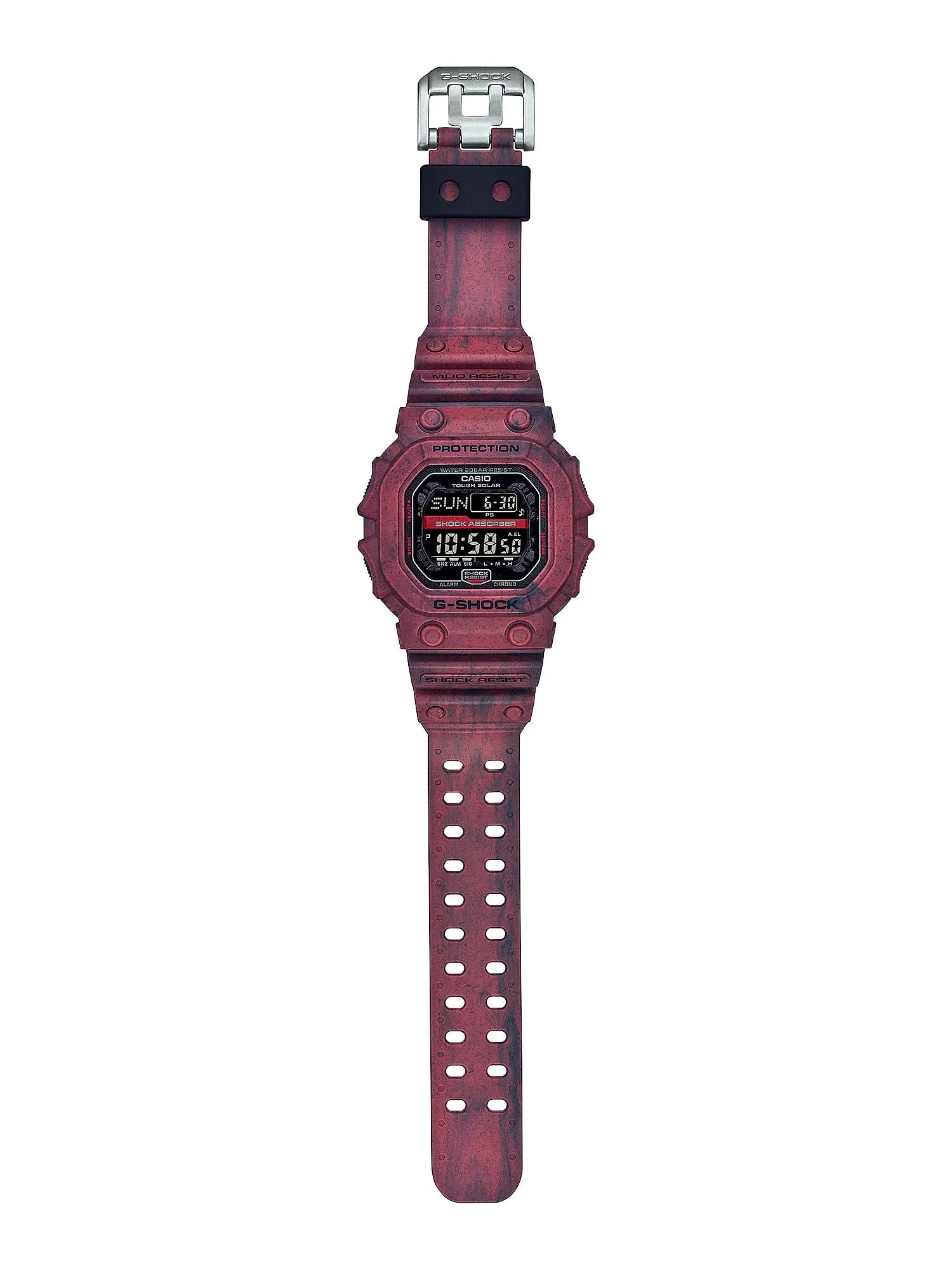 Casio G-Shock SAND LAND Series, Red, Mens Watch GX56SL-4