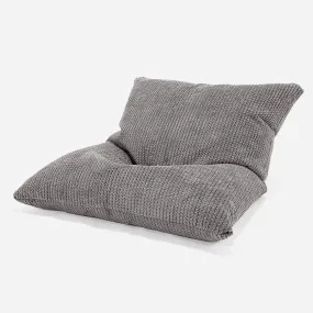 Children's Beanbag Pillow 1-6 yr - Pom Pom Charcoal Grey