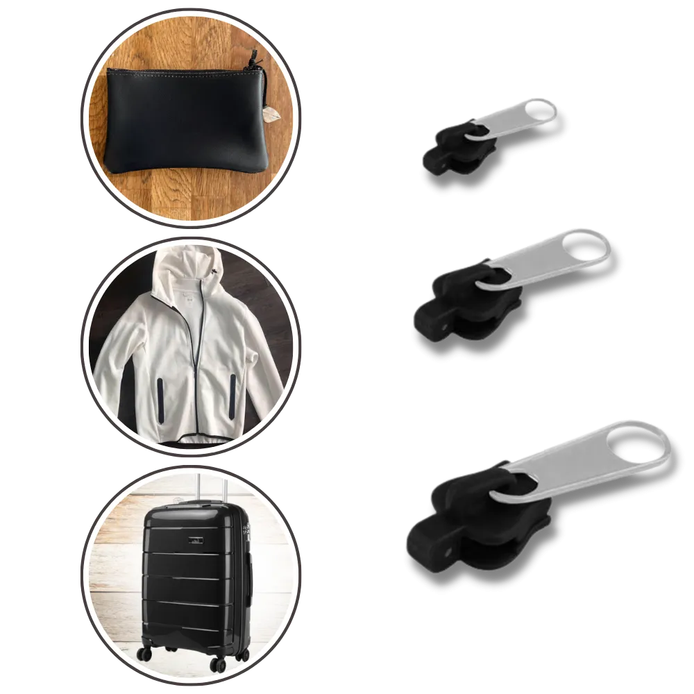 Clip-on slider to replace zippers