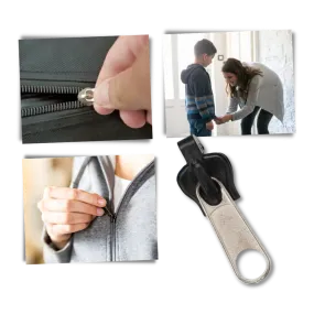 Clip-on slider to replace zippers