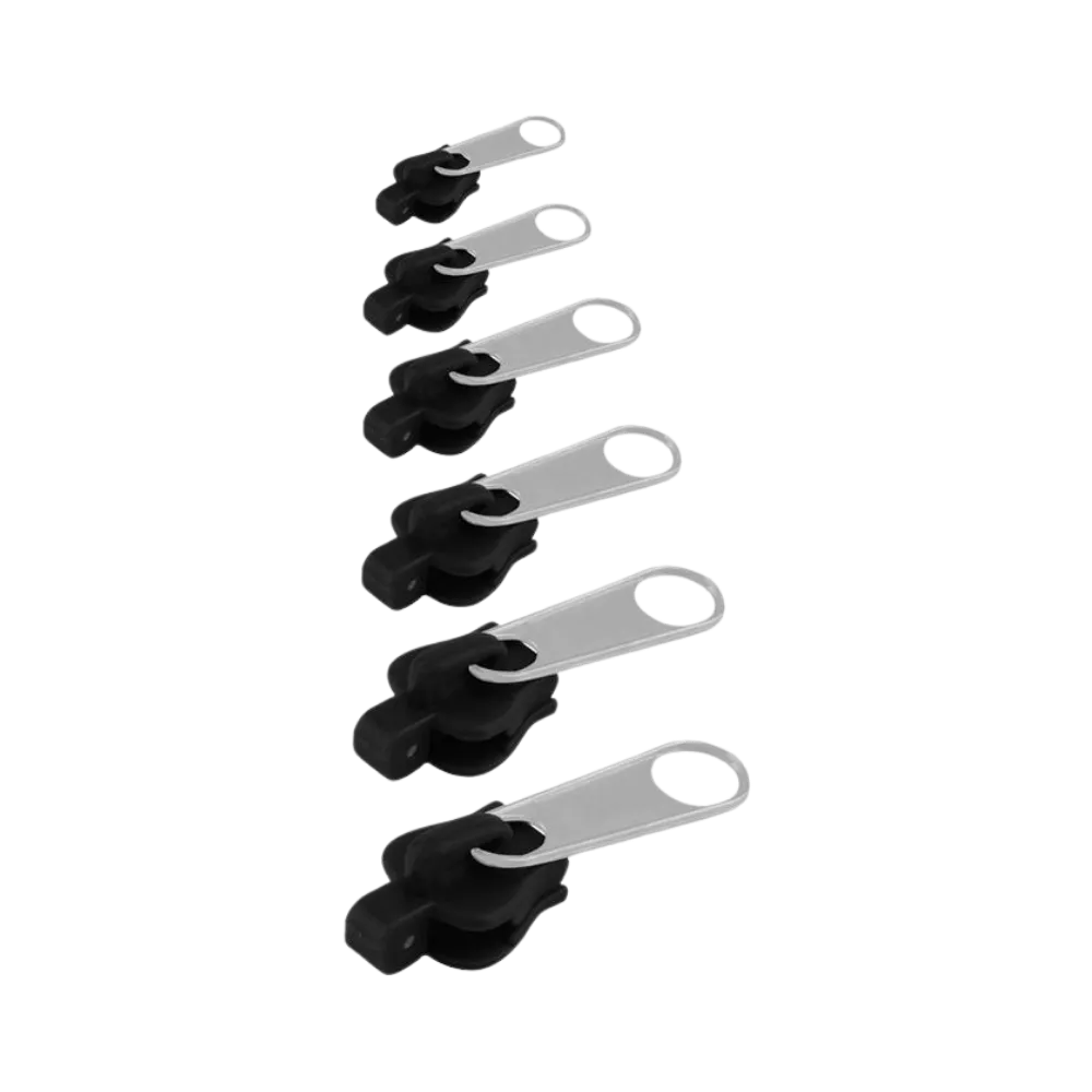 Clip-on slider to replace zippers