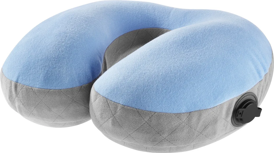 Cocoon U-shaped Neck Pillow Light Blue/Grey | Buy Cocoon U-shaped Neck Pillow Light Blue/Grey here | Outnorth