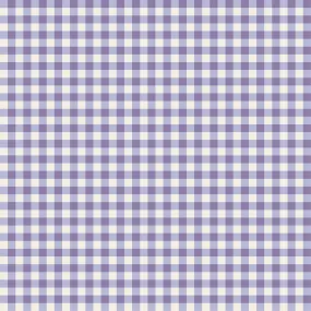 Crib Sheet - Purple Gingham