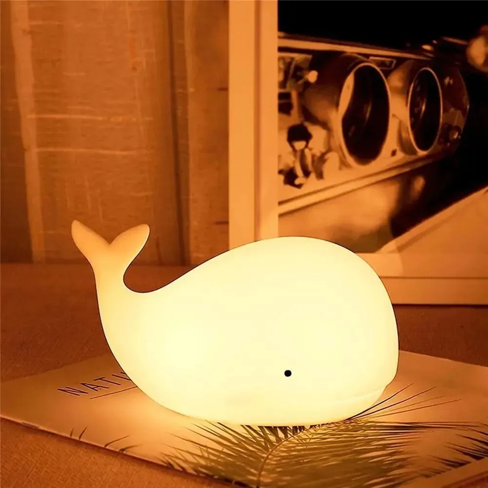 Cute Whale Night Light