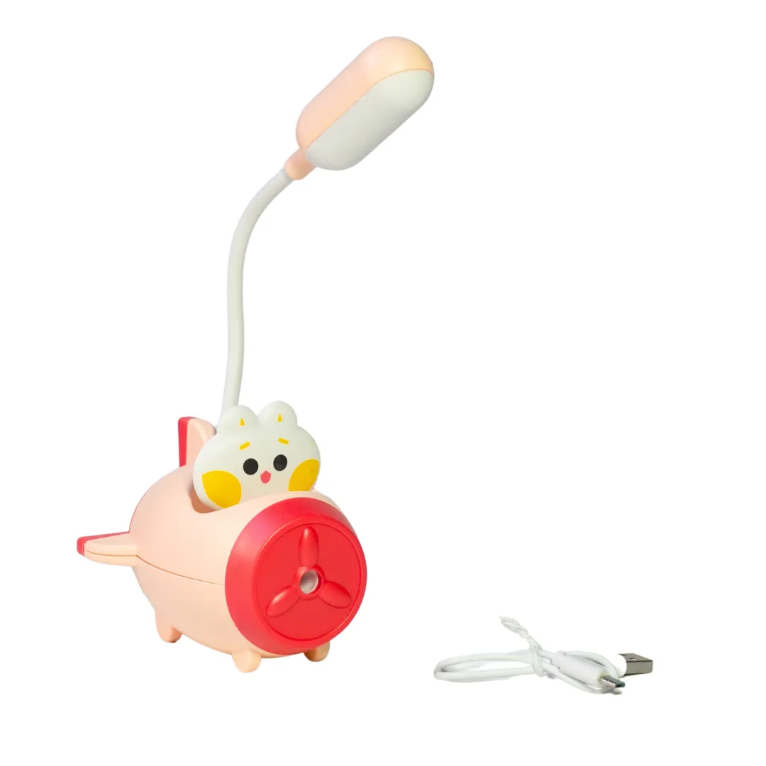 DD CAT LED Study Table for Kids-Random Colours will be send