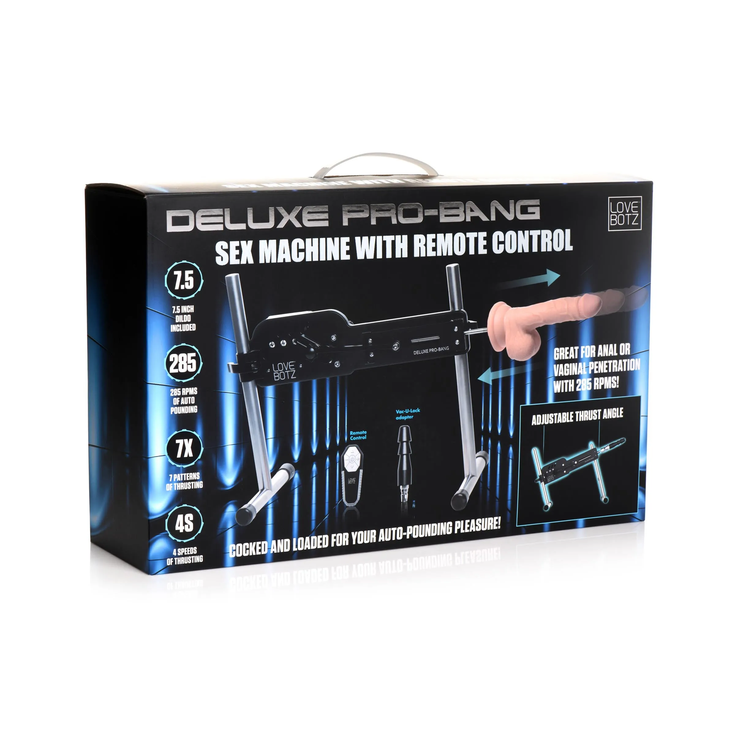 Deluxe Pro-Bang Sex Machine w- Remote Control