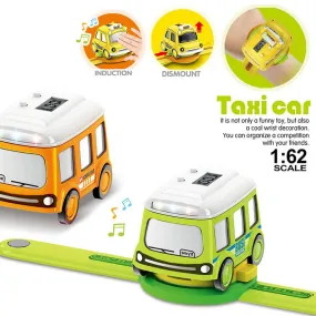 DIGITAL RC WATCH TOY CAR WITH LIGHT AND SOUND