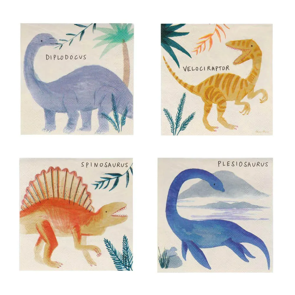 Dinosaur Kingdom Small Napkins