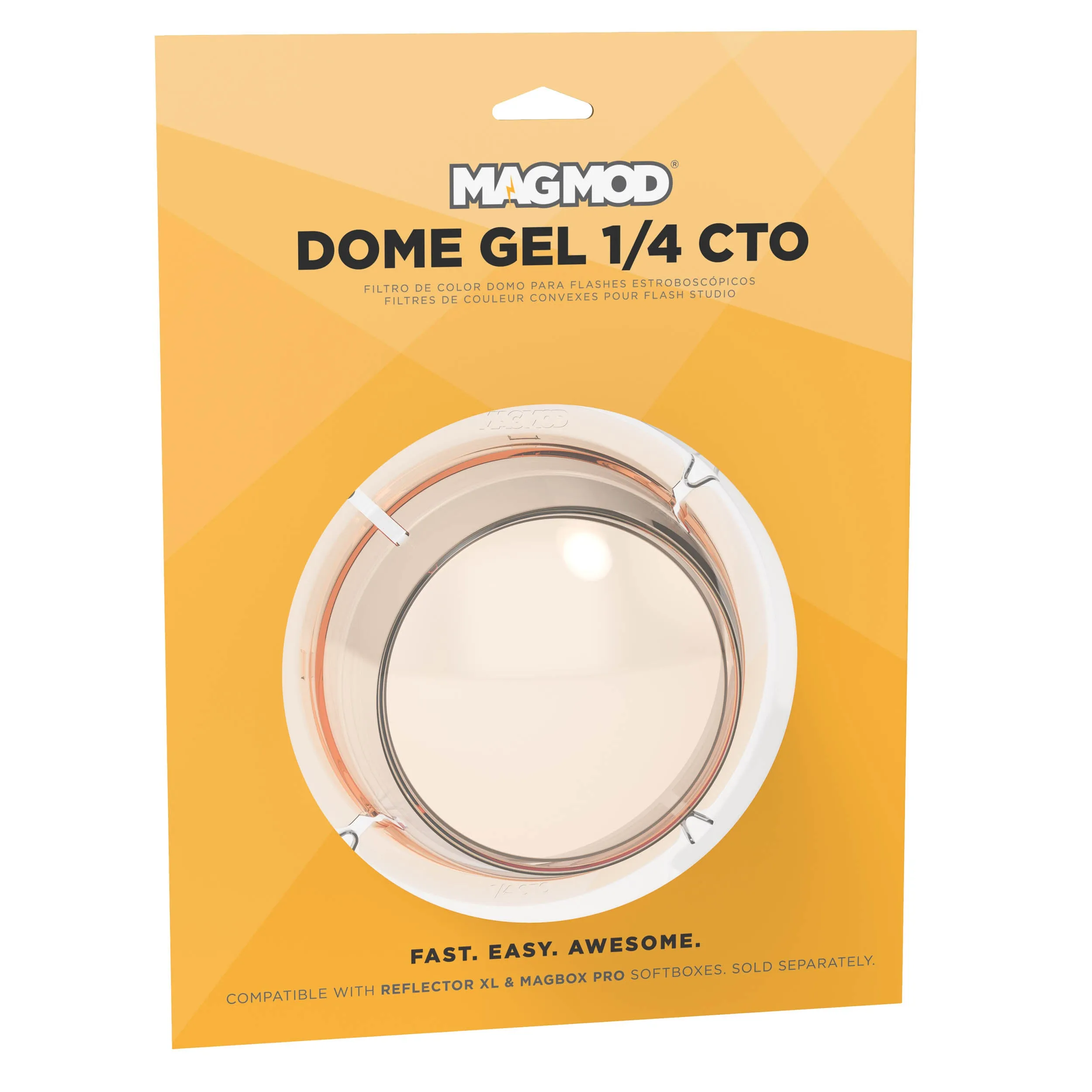 Dome Gel 1/4 CTO for MagMod Reflector XL and MagBox Pro Softboxes