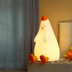 Duck Night Light - Cute Duck Lamp - Duck Light Laying Down - Lazy Duck Night