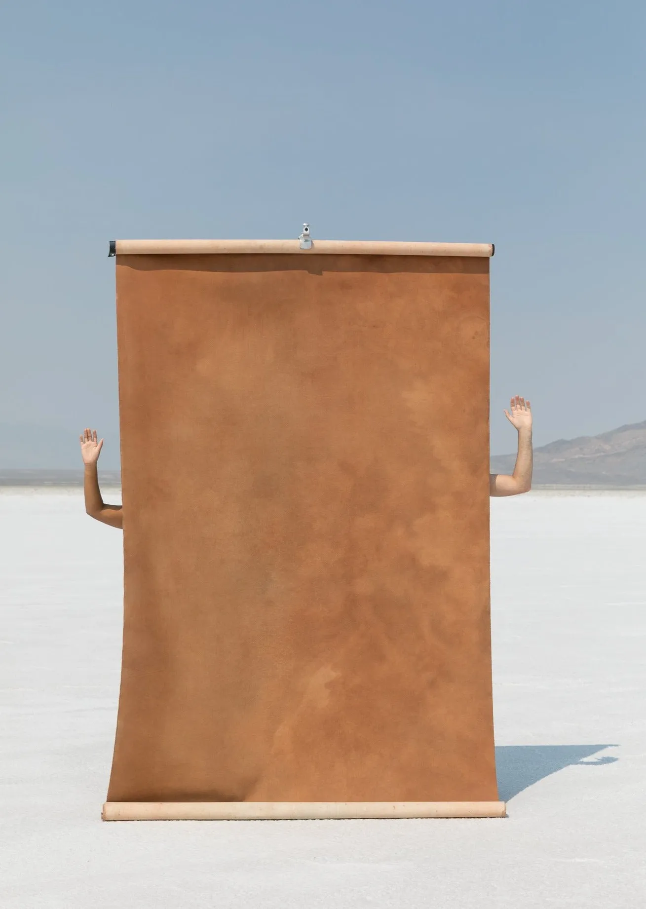 Escalante #0264-Sandstone Study // Large  Hand-Painted Canvas Backdrop