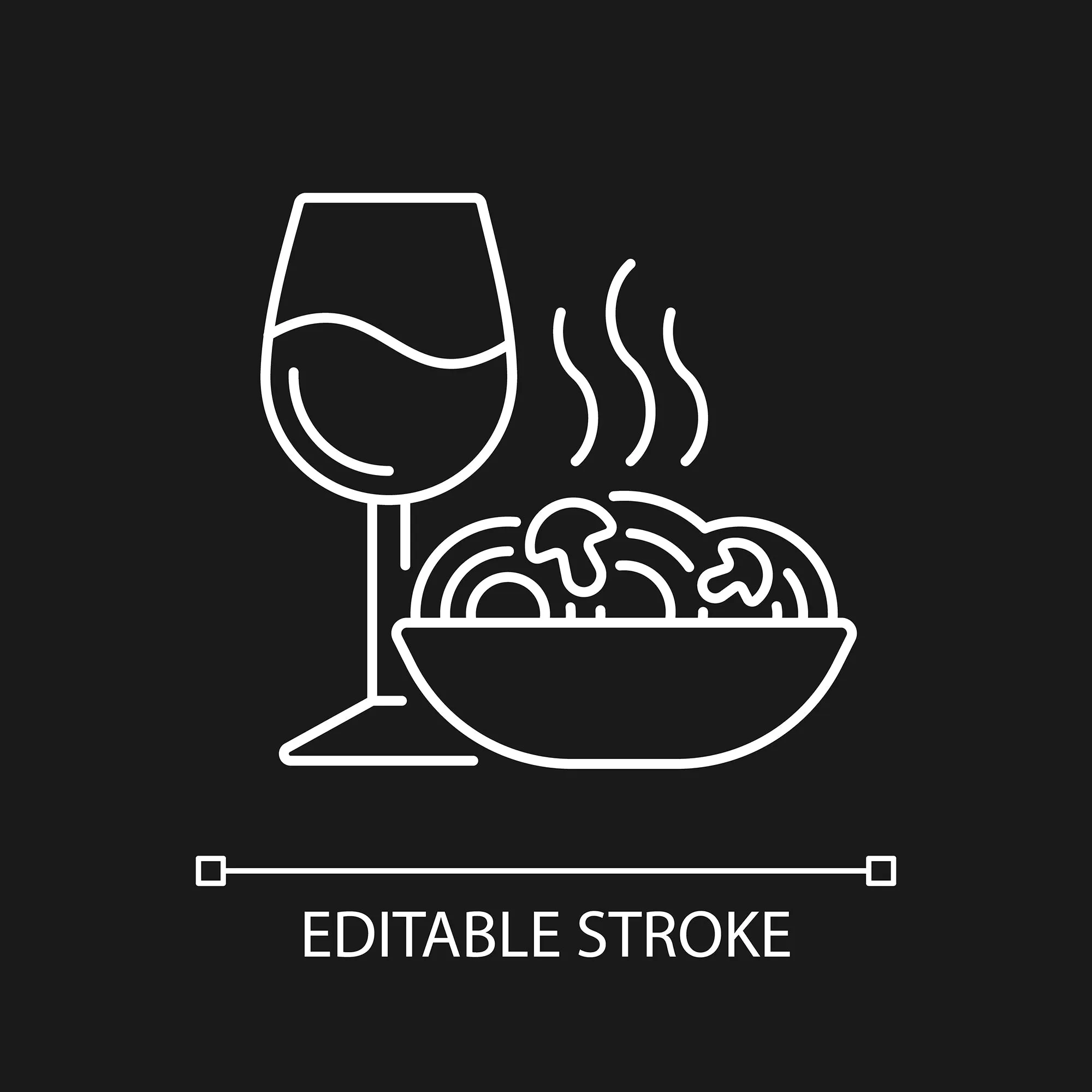 Everyday routine linear icons set for dark and light mode set