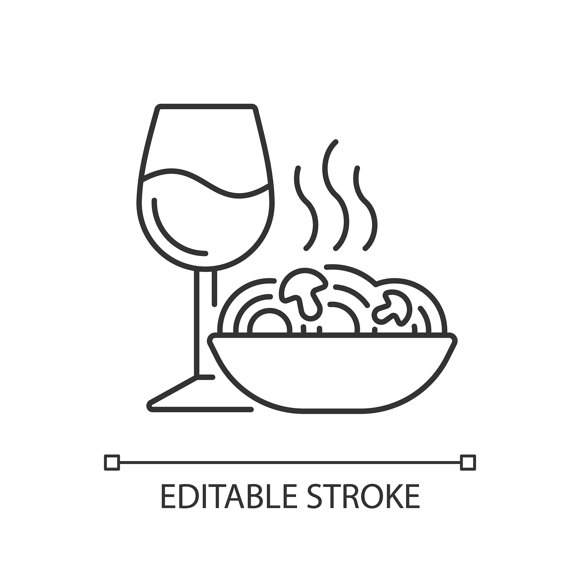 Everyday routine linear icons set for dark and light mode set