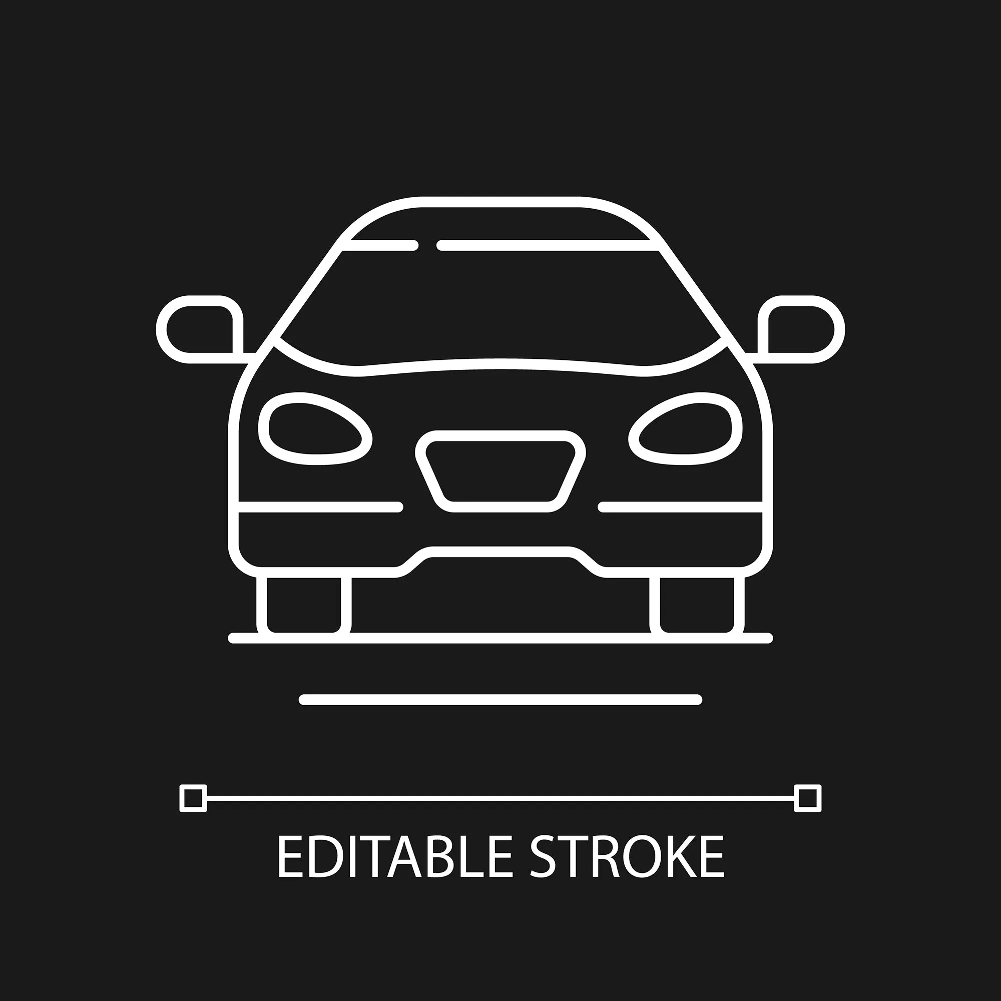 Everyday routine linear icons set for dark and light mode set