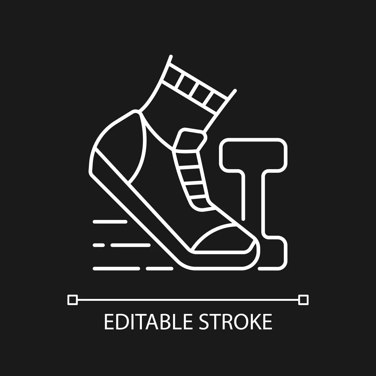 Everyday routine linear icons set for dark and light mode set