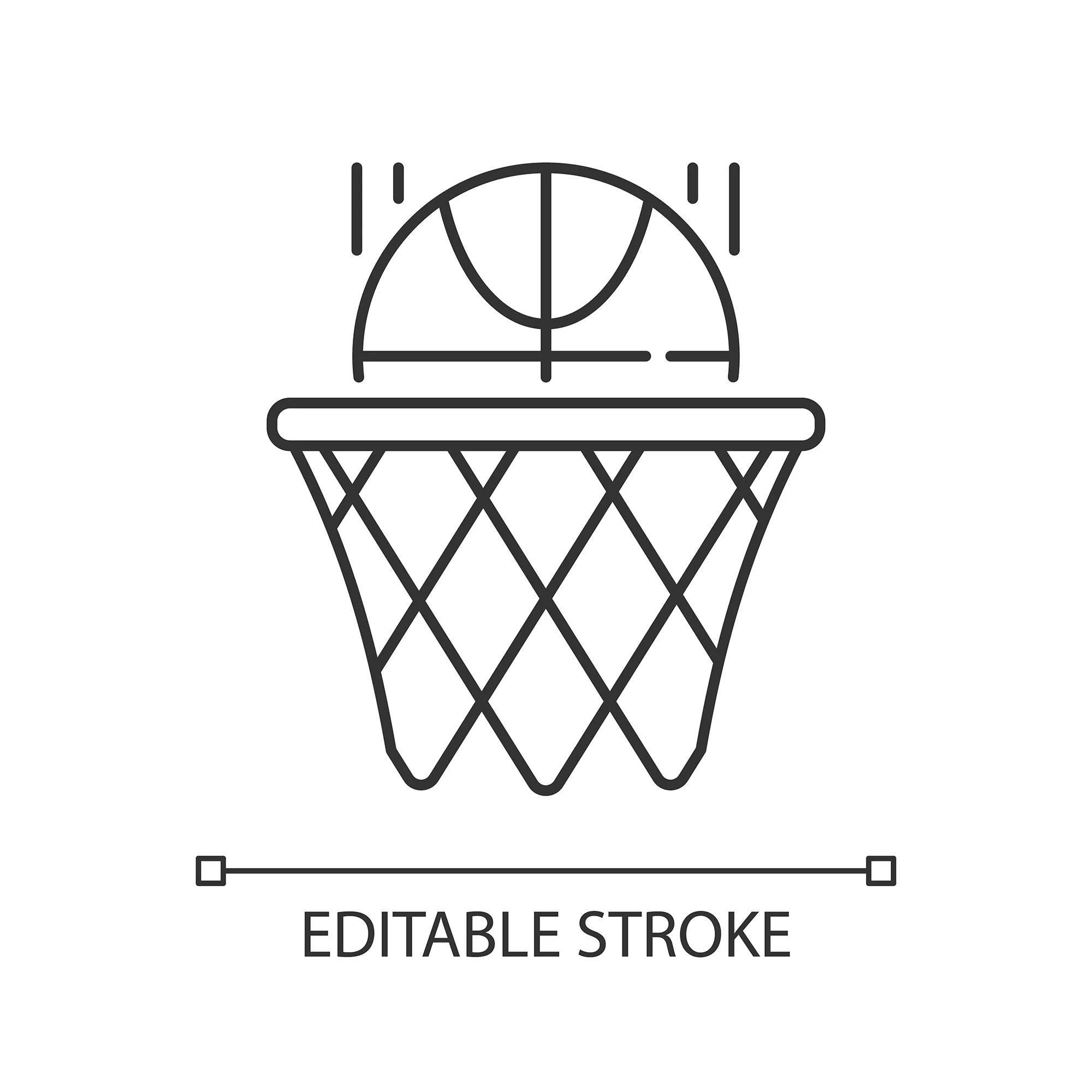 Everyday routine linear icons set for dark and light mode set
